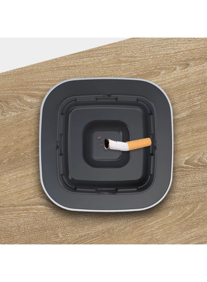 منفضة سجائر ذكية وصامتة 2 في 1: تنقية الهواء وناشر للروائح العطرية - الهدية المثالية لحياة صحية - Image 3